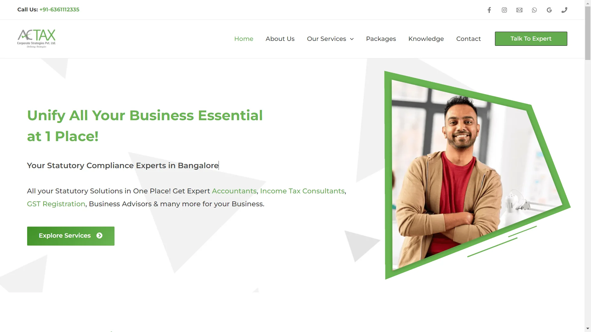 Website designed by GSA techworld